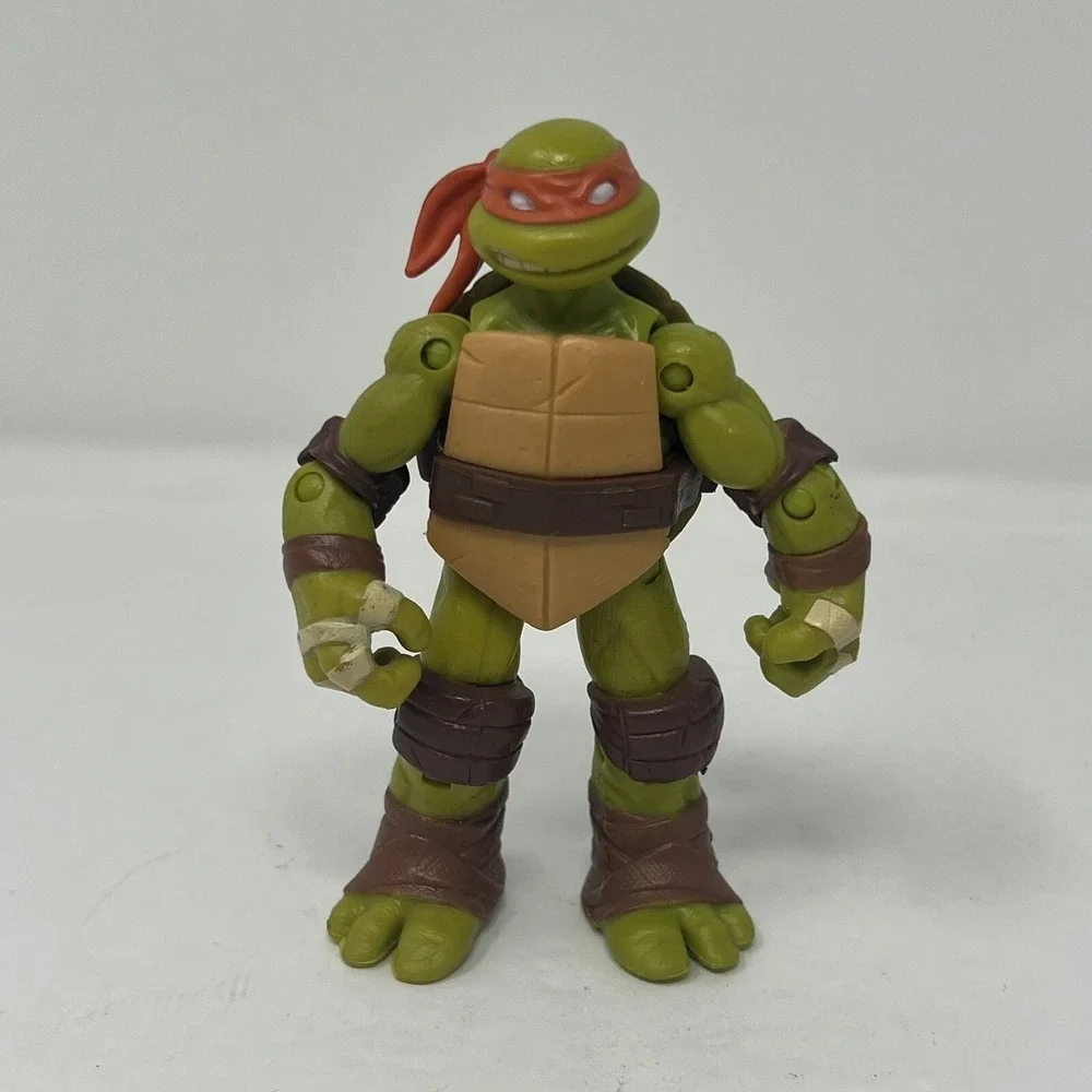 Teenage Mutant Ninja Turtles 2 Michelangelo Action Figure 4.5 5.5 Inch TMNT Toy